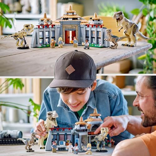 LEGO Jurassic World 76961 - Centro de Visitantes: Ataque de T. Rex e Raptor - Image 6
