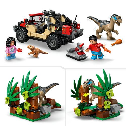 LEGO® Jurassic World 76972 - Fuga Todo-o-Terreno do Raptor - Image 4