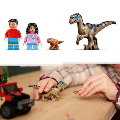 LEGO® Jurassic World 76972 - Fuga Todo-o-Terreno do Raptor - Image 5