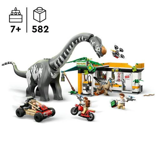 LEGO® Jurassic World 76973 - Missão de Localização de Raptor e Titanossauro - Image 3