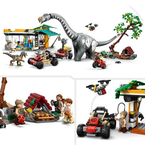 LEGO® Jurassic World 76973 - Missão de Localização de Raptor e Titanossauro - Image 4