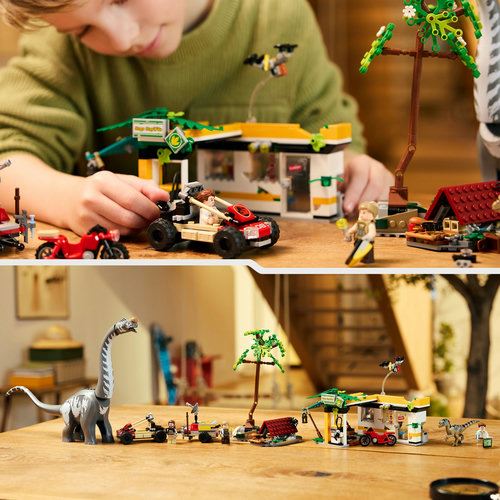 LEGO® Jurassic World 76973 - Missão de Localização de Raptor e Titanossauro - Image 6