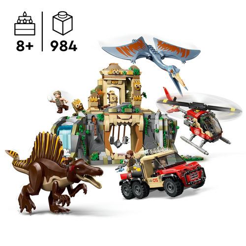 LEGO® Jurassic World 76976 - Missão Aérea com Espinossauro e Quetzalcoatlus - Image 3