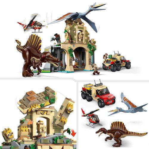 LEGO® Jurassic World 76976 - Missão Aérea com Espinossauro e Quetzalcoatlus - Image 4