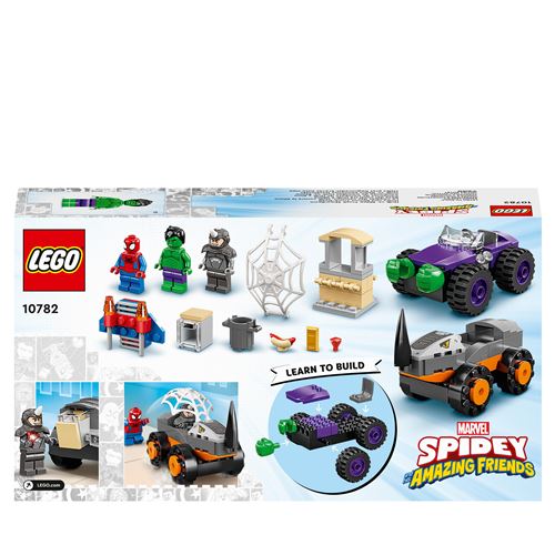 LEGO Marvel 10782 Confronto de Camiões Hulk vs. Rhino - Image 8