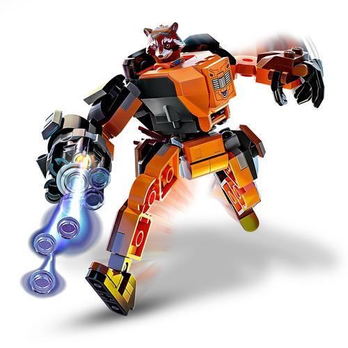 LEGO Marvel Armadura Mech do Rocket 76243 - Image 4