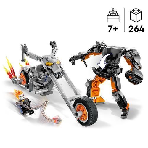 LEGO Marvel Mech e Mota do Ghost Rider 76245 - Image 3