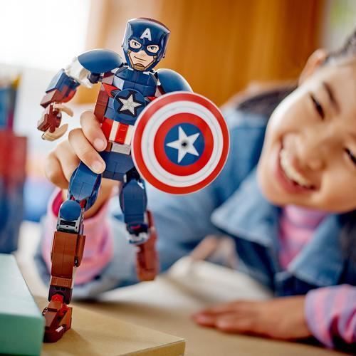 LEGO Marvel Super Heroes 76258 - Figura de Construção de Captain America - Image 5