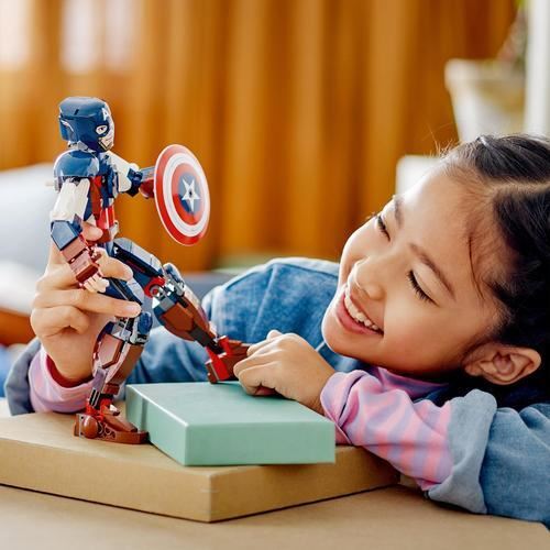 LEGO Marvel Super Heroes 76258 - Figura de Construção de Captain America - Image 7