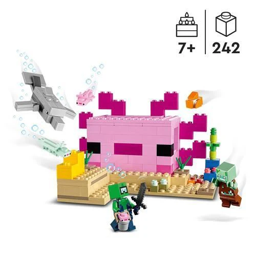 LEGO Minecraft 21247 -  A Casa de Axolotl - Image 2