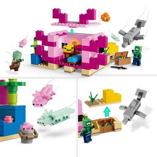 LEGO Minecraft 21247 -  A Casa de Axolotl - Image 4