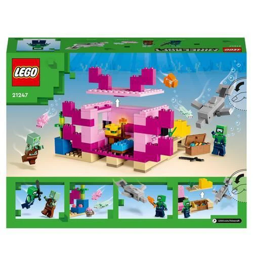 LEGO Minecraft 21247 -  A Casa de Axolotl - Image 9