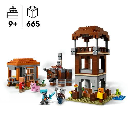 LEGO® Minecraft® 21278 - O Posto Avançado do Saqueador e Devastador - Image 3