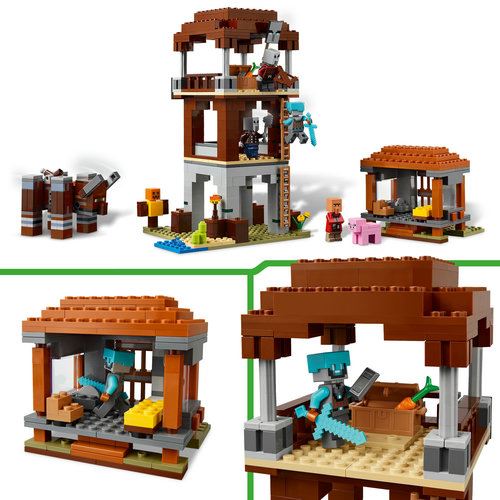LEGO® Minecraft® 21278 - O Posto Avançado do Saqueador e Devastador - Image 4
