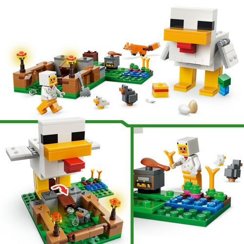 LEGO® Minecraft 21585 - Quinta da Galinha - Image 4