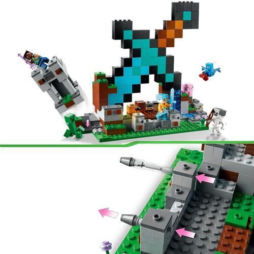 LEGO Minecraft O Posto Avançado da Espada 21244 - Image 4