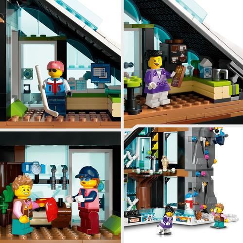 LEGO My City 60366 - Centro de Esqui e Escalada - Image 4