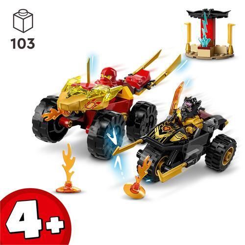 LEGO Ninjago 71789 - Batalha de Carro e de Mota de Kai e Ras - Image 2