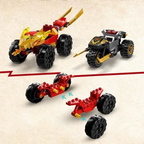 LEGO Ninjago 71789 - Batalha de Carro e de Mota de Kai e Ras - Image 4