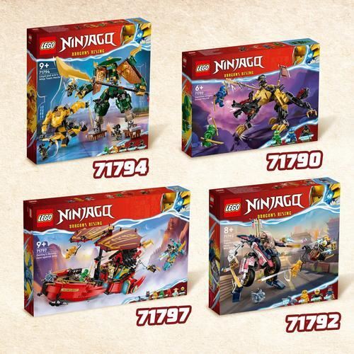 LEGO Ninjago 71792 - Mota de Corrida Transformável em Mech da Sora - Image 7