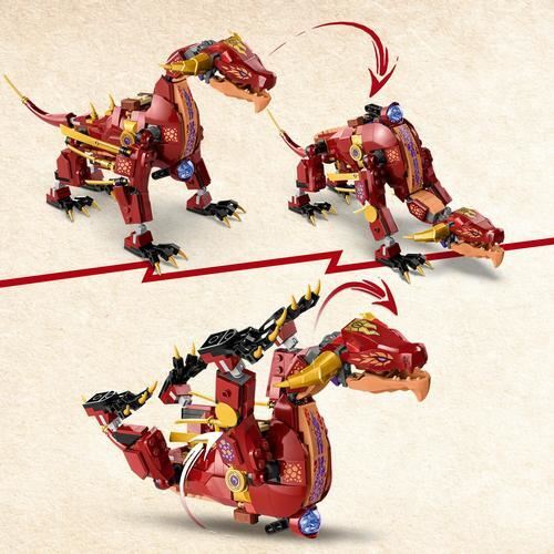 LEGO Ninjago 71793 - Dragão da Lava Transformável em Onda de Calor - Image 4