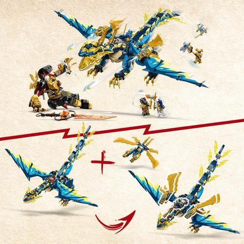LEGO Ninjago 71796 - Dragão Elemental Contra o Mech da Imperatriz - Image 4