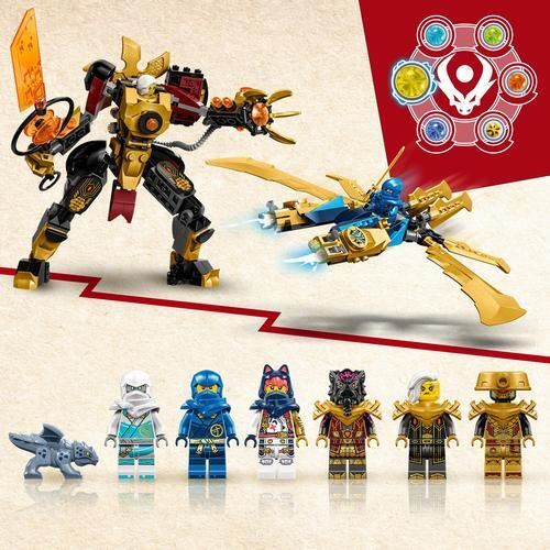 LEGO Ninjago 71796 - Dragão Elemental Contra o Mech da Imperatriz - Image 5