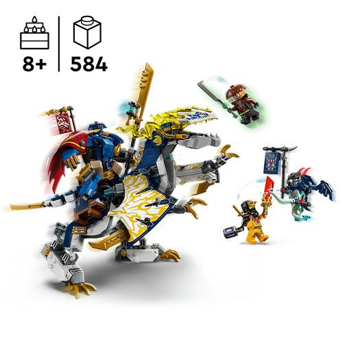 LEGO® NINJAGO® 71843 - Mech Piloto de Dragões do Rogue - Image 3
