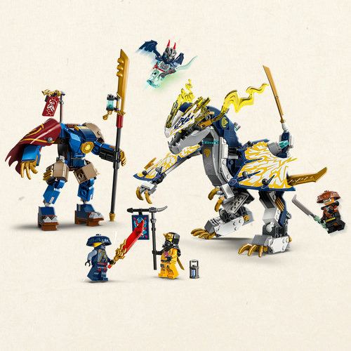 LEGO® NINJAGO® 71843 - Mech Piloto de Dragões do Rogue - Image 4