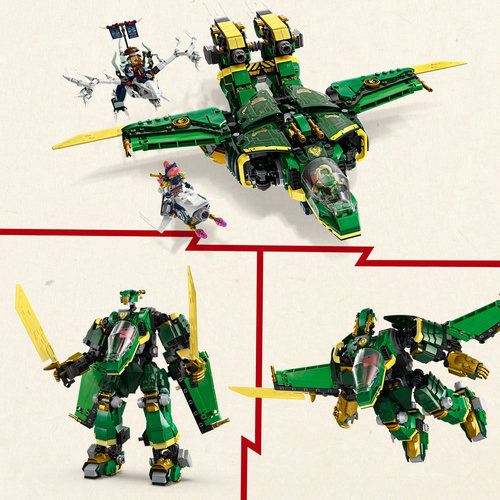 LEGO® NINJAGO® 71845 - Mech Jato do Lloyd - Image 4