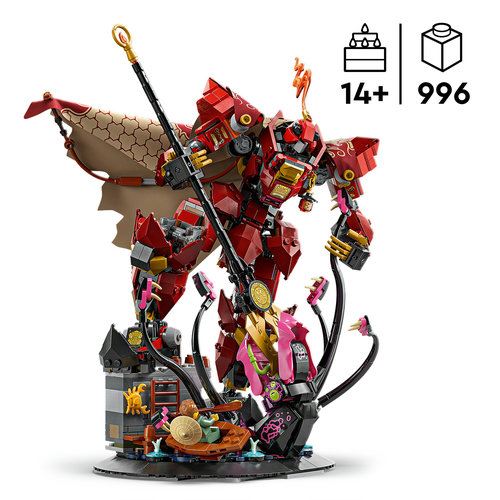 LEGO® NINJAGO® 71846 - O Mech Cavaleiro de Fogo - Image 3
