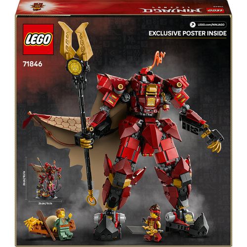 LEGO® NINJAGO® 71846 - O Mech Cavaleiro de Fogo - Image 8