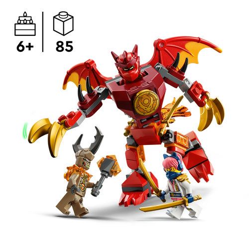 LEGO® Ninjago 71851 - Pack de Batalha do Robô Dragão do Kai - Image 3