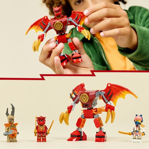 LEGO® Ninjago 71851 - Pack de Batalha do Robô Dragão do Kai - Image 6