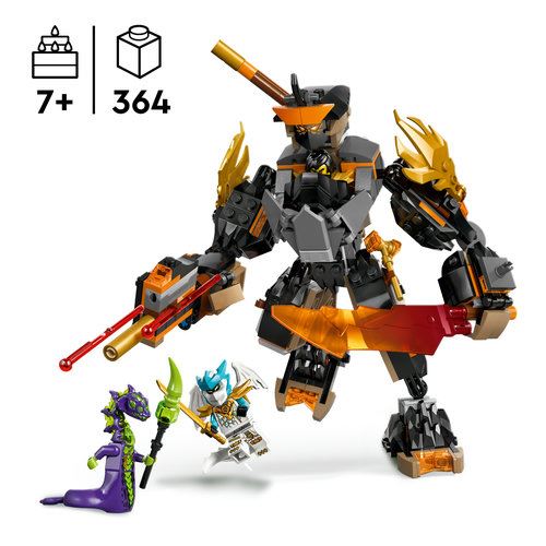 LEGO® Ninjago 71854 - Robô de Missões do Cole e Zane Dragão - Image 3