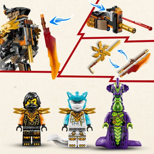 LEGO® Ninjago 71854 - Robô de Missões do Cole e Zane Dragão - Image 5