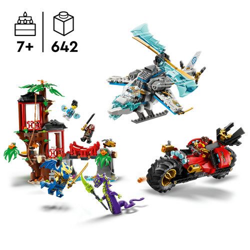 LEGO® Ninjago 71857 - Batalha na Casa da Árvore com Veículos Ninja - Image 3