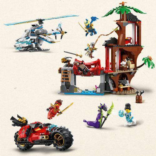 LEGO® Ninjago 71857 - Batalha na Casa da Árvore com Veículos Ninja - Image 4