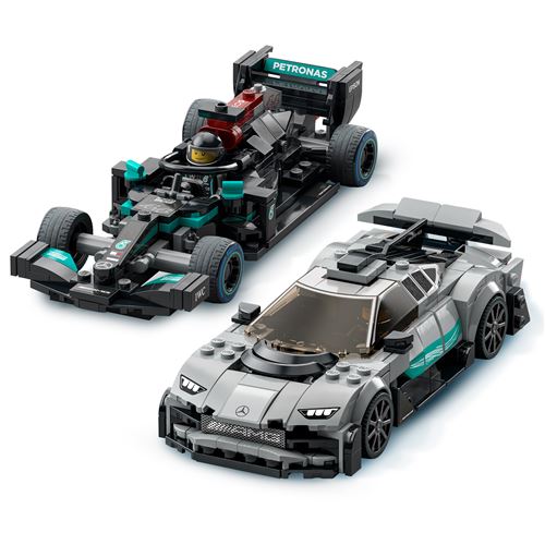 LEGO Speed Champions 76909 Mercedes-AMG Fórmula 1® W12 E Performance e Mercedes-AMG Project One - Image 4