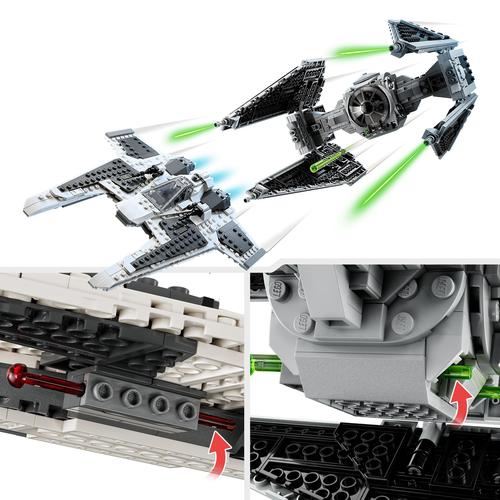 LEGO Star Wars 75348 - Caça Mandaloriano Contra TIE Interceptor™ - Image 4