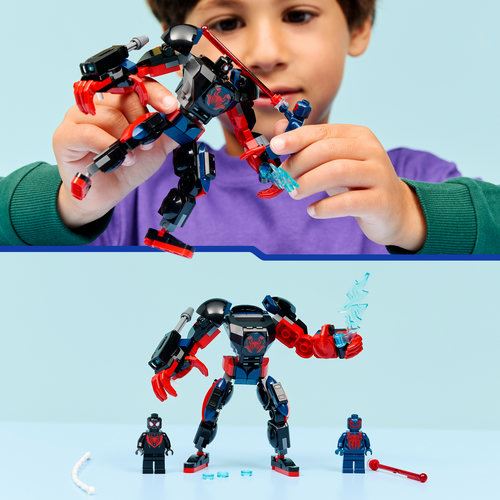 LEGO® Super Heroes 76337 - Robô do Miles Morales Contra Spider-Man 2099 - Image 6