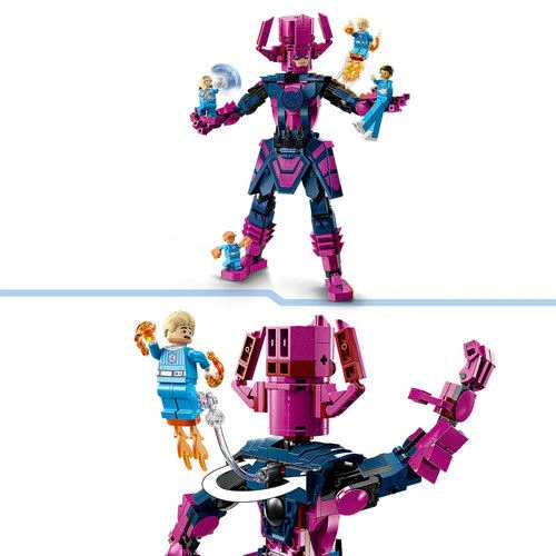 LEGO® Super Heroes Marvel 76316 - Quarteto Fantástico vs. Figura de Construção de Galactus - Image 4