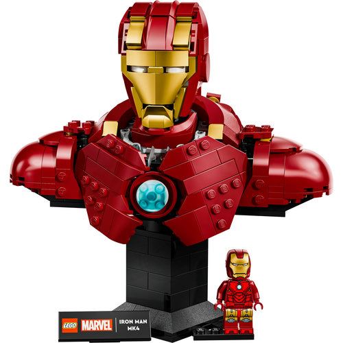LEGO® Super Heroes Marvel 76327 - Busto do Iron Man MK4 - Image 2