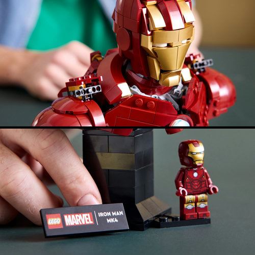 LEGO® Super Heroes Marvel 76327 - Busto do Iron Man MK4 - Image 6