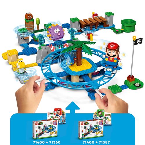 LEGO Super Mario 71400 Set de Expansão: Passeio de Praia do Ouriço Gigante - Image 4