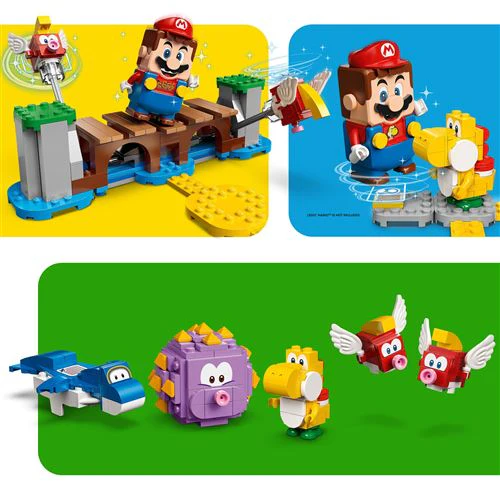 LEGO Super Mario 71400 Set de Expansão: Passeio de Praia do Ouriço Gigante - Image 5