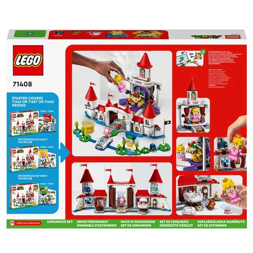 LEGO Super Mario 71408 Set de Expansão - Castelo da Peach - Image 10
