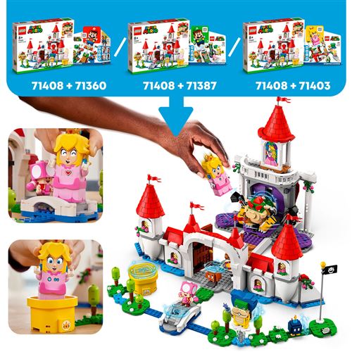 LEGO Super Mario 71408 Set de Expansão - Castelo da Peach - Image 5