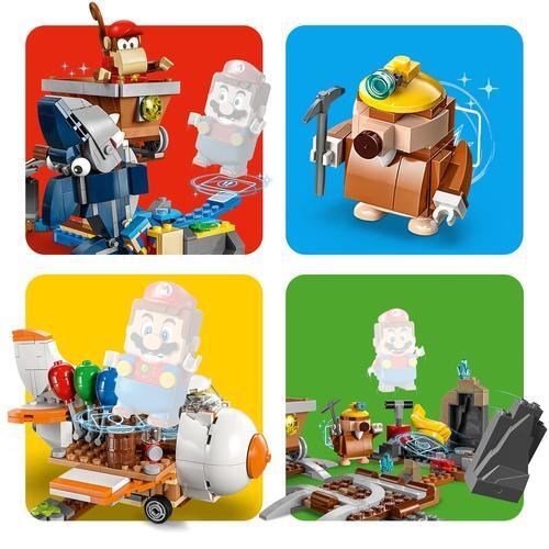 LEGO Super Mario 71425 - Set de Expansão Corrida de Carrinhos de Mina de Diddy Kong - Image 5