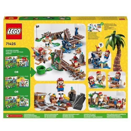 LEGO Super Mario 71425 - Set de Expansão Corrida de Carrinhos de Mina de Diddy Kong - Image 8
